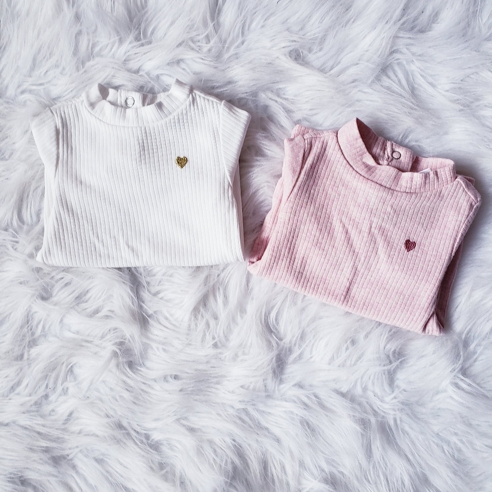 NEW Crazy 8 baby girl sweaters lot